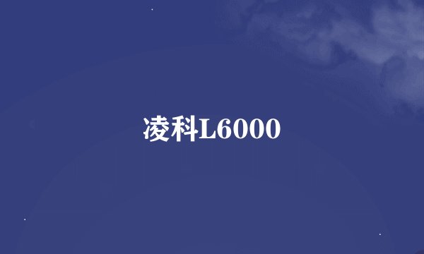 凌科L6000