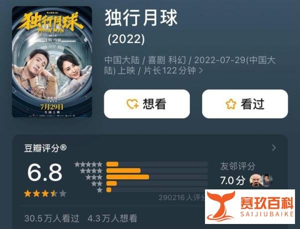 《独行月球》成第27部破20亿的影片，下周超《这个杀手不太冷静》