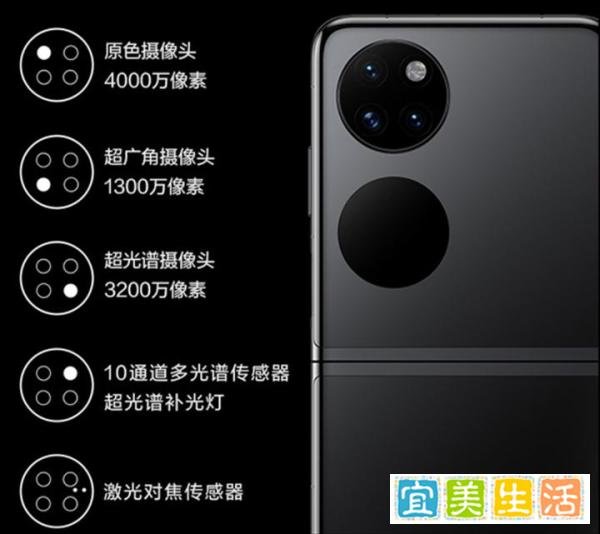 华为折叠屏手机最新款P50 Pocket发布价格配置参数