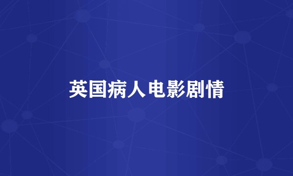 英国病人电影剧情