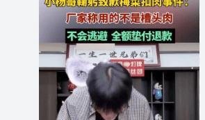 合肥回应三只羊315糟头肉未受处罚,就此事致电合肥高新区市场监督管理局