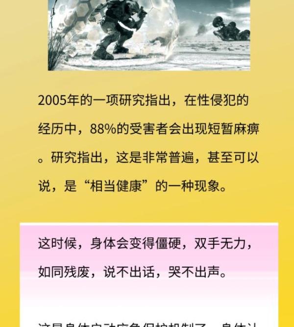 为什么被性侵时，当进入后女人就不反抗了？真相是...