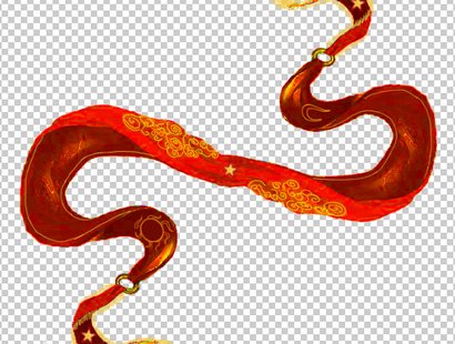 哪吒的混天绫上是什么图案？