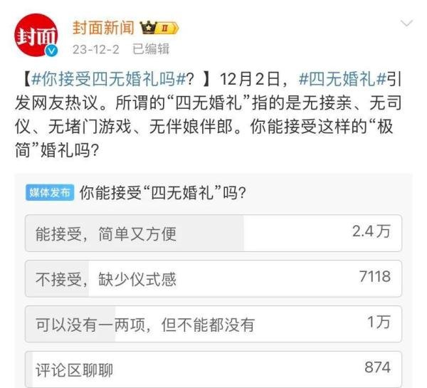 “降本增效”的四无婚礼，让我敢领证了