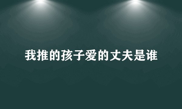 我推的孩子爱的丈夫是谁