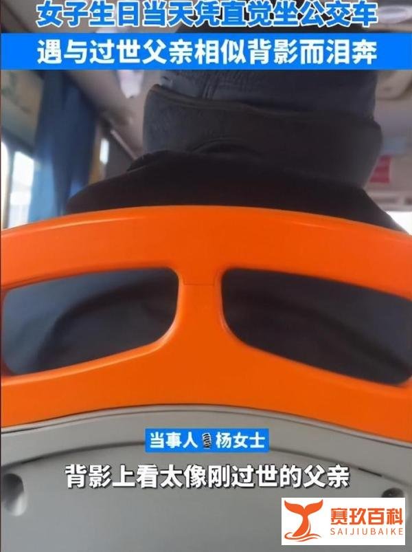 乘车发现离世父亲相似背影，等其下车看向站名！女子瞬间破防