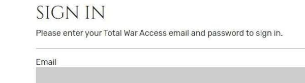 Total War Access怎么注册