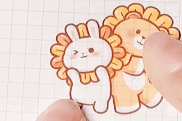 怎么自制小麻薯贴纸玫瑰公主