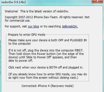 iphone4 6.0降级5.1.1详细教程