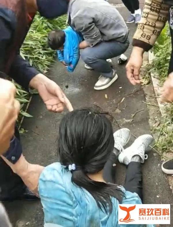 上海一女子携2岁女童投湖被救？