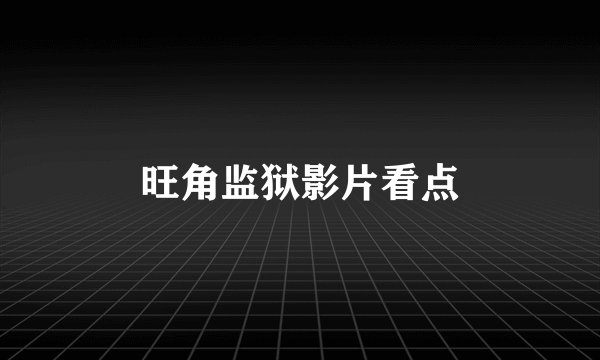 旺角监狱影片看点