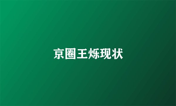 京圈王烁现状