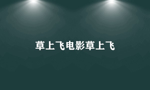 草上飞电影草上飞