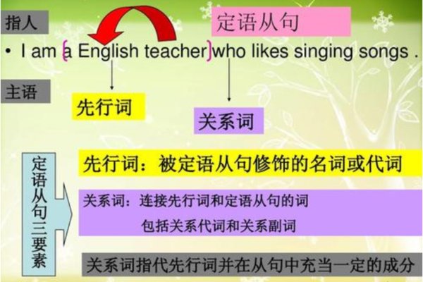 先行词和引导词有什么区别？