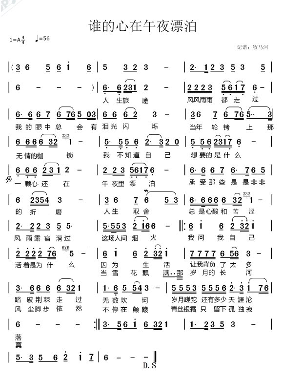 我问我自己活着是为什么是什么歌？