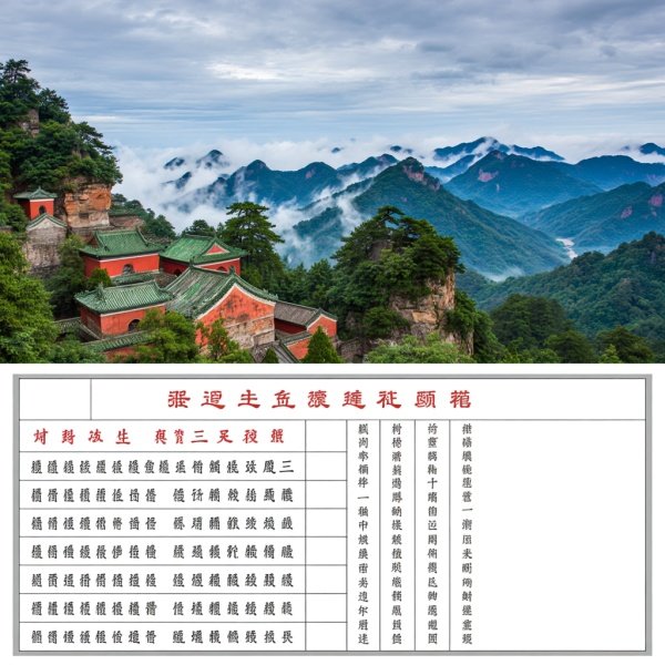 武当三丰派传人一览表