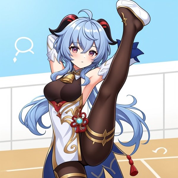 甘雨脚法ちゃんが脚法