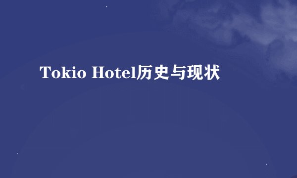 Tokio Hotel历史与现状