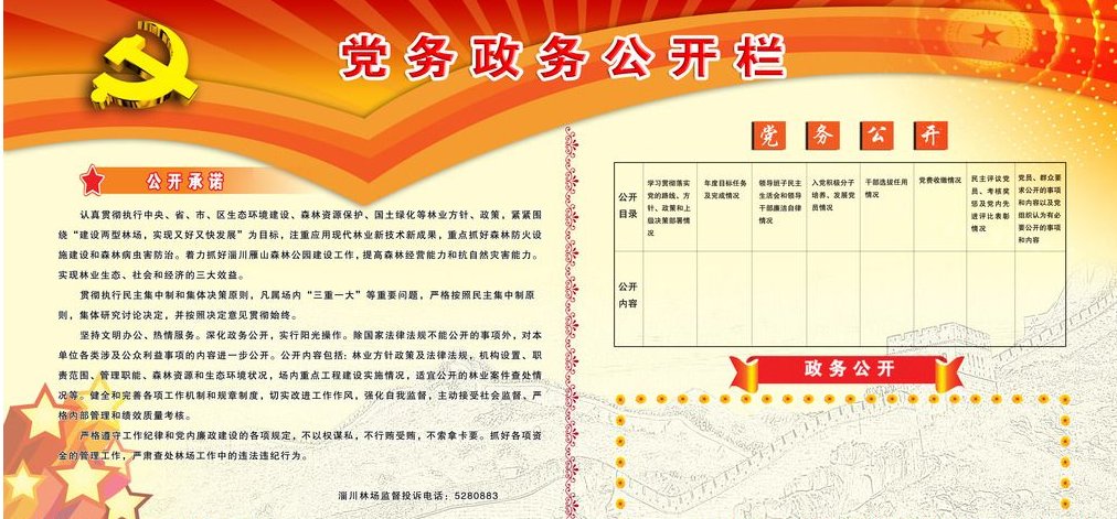 党务公开内容包括哪些