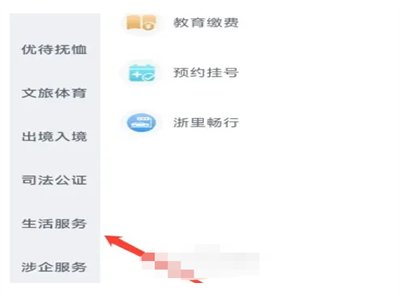 浙里办怎么查询暂住证
