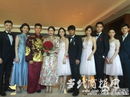 吴奇隆跟刘诗诗婚礼的伴娘和伴郎是谁