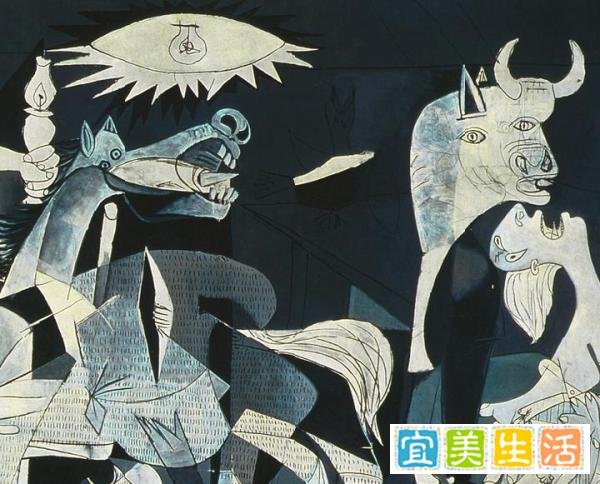 毕加索《格尔尼卡》