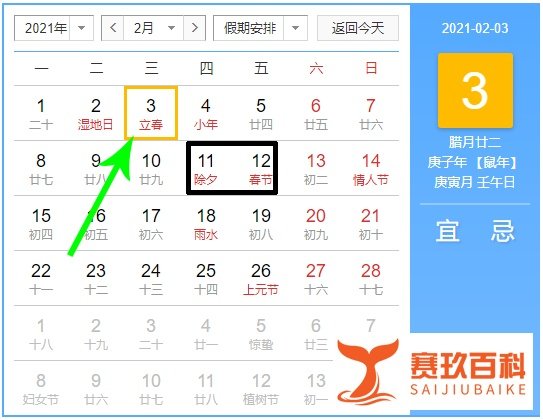 2020立春是几月几日几点几分