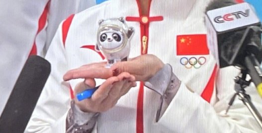 金博洋镜头里炫耀冰墩墩，有何不同之处？