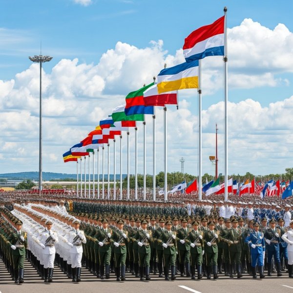各国阅兵次数排名