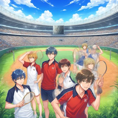 网球王子系列都有什么了？