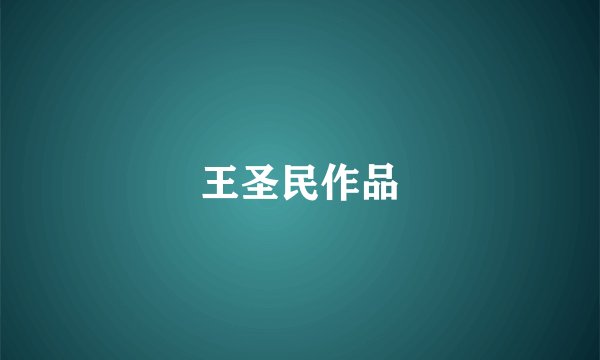 王圣民作品