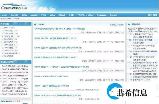GMAT大神常用4大网站,你知道几个?