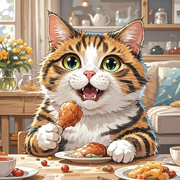 贪吃的猫女剧情介绍