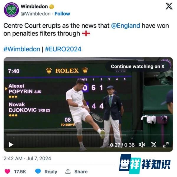 德约在比赛中罕见搞笑模仿踢足球，一草地纪录逼近费德勒