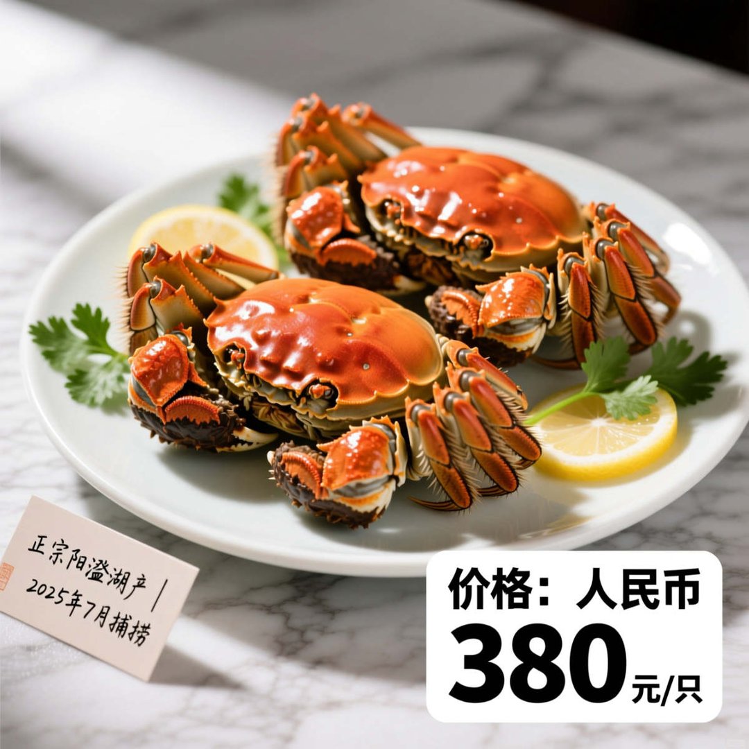上海阳澄湖大闸蟹多少钱一只