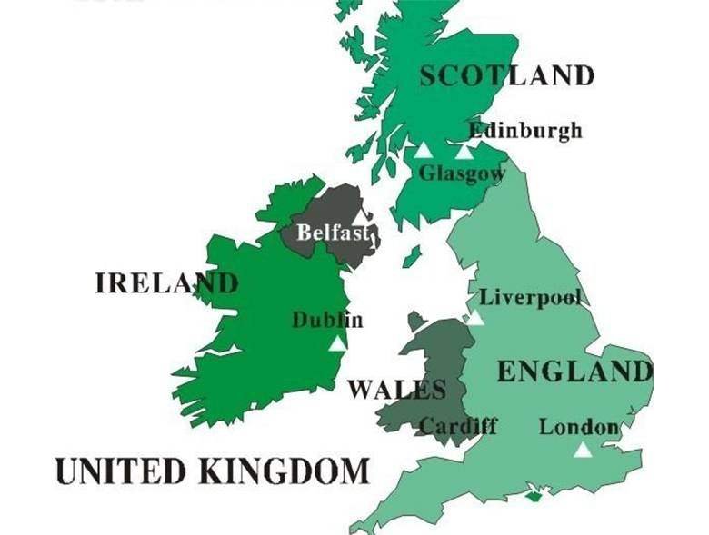 英国有四个首都？
