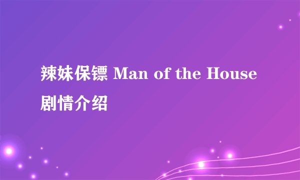 辣妹保镖 Man of the House剧情介绍