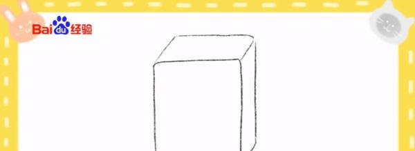 洗碗机简笔画怎么画？
