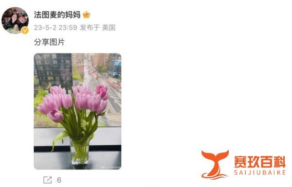 李咏55岁冥寿，妻子哈文晒郁金香忆亡夫，母女长居美国陪伴他