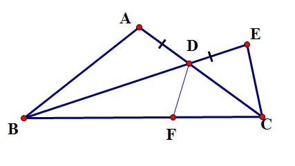 如图，在等腰三角形ABC中，∠A=100° ，BD评分∠ABC交AC与点D。