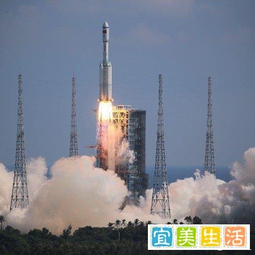 天舟三号货运飞船发射圆满成功