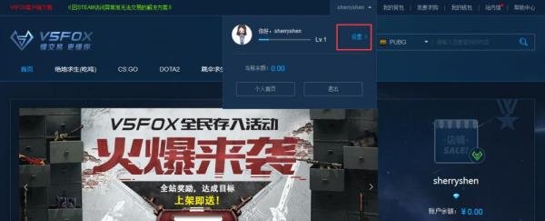 如何在V5FOX饰品交易平台购买饰品？