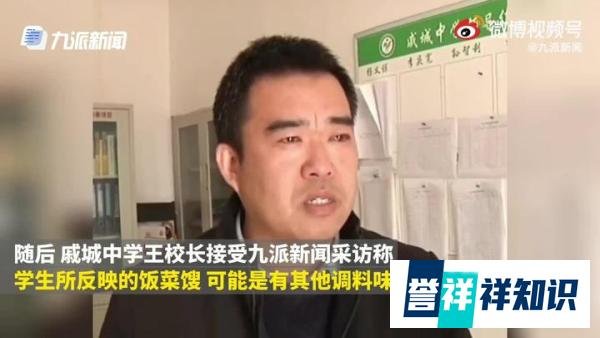 河南再通报“营养餐让学生呕吐校长痛哭”：多人被立案调查
