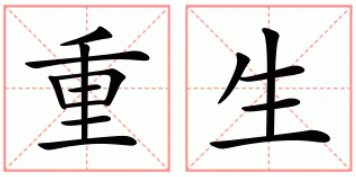重生的拼音