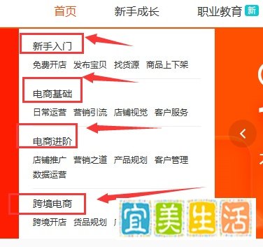 淘宝大学教程