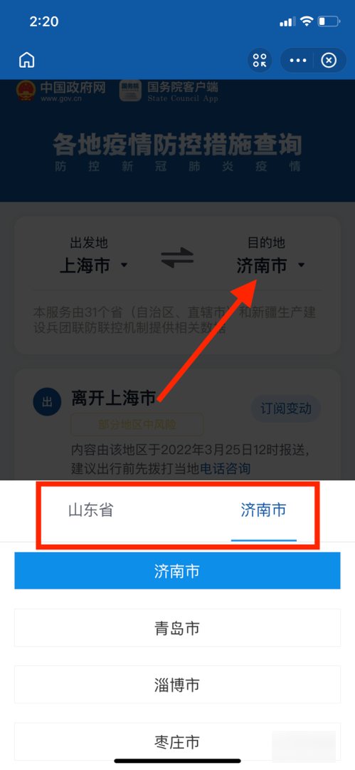 各地防疫政策怎么查询