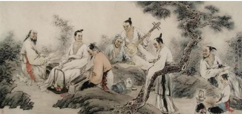“啸聚山林凶恶俦，善良无事苦煎忧；主人大笑出门去，不用干戈盗贼休。”是什么意思？
