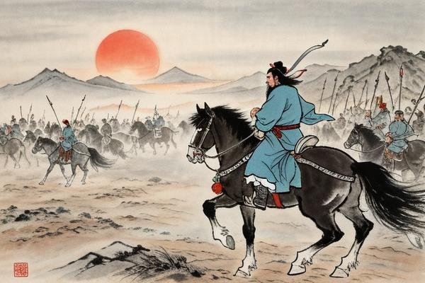 关公兵败走麦城—打一字