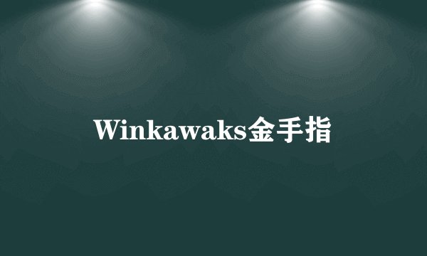 Winkawaks金手指