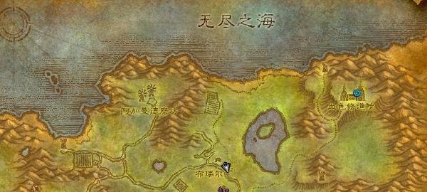魔兽世界怀旧服部落悲伤沼泽怎么去